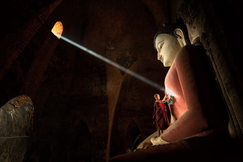 Cleaning The Buddha 2 Poster Print - Gunarto Song # VARPDX1599189