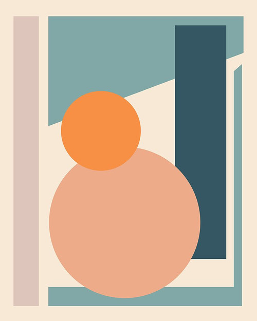 Papercut Abstract II Poster Print - Elizabeth Medley # VARPDX16883A