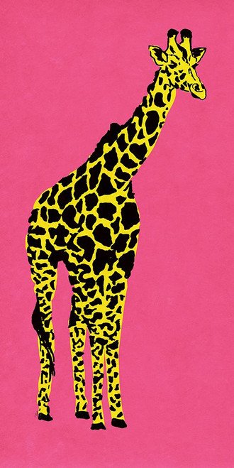 Giraffe on Pink Poster Print - Patricia Pinto # VARPDX13384CA Giraffe on Pink Poster Print - Patricia Pinto # VARPDX13384CA