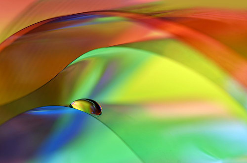 Color Cascade Poster Print - Heidi Westum # VARPDX157321