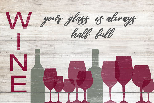 Your Glass Is Always Half Full Poster Print - Anna Quach # VARPDX13777DA