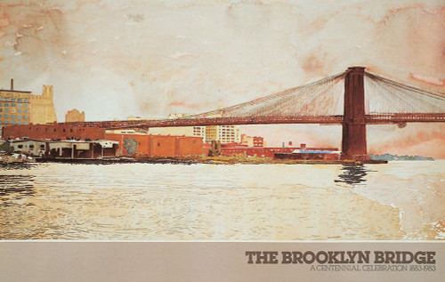 Brooklyn Bridge I Poster Print - Unknown # VARPDX0370A