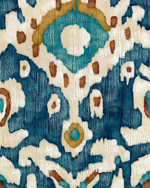 Ocean Ikat II Poster Print - Chariklia Zarris - Item # VARPDX83635Z