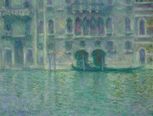 Palazzo da Mula Veniceby Claude Monet Poster Print - Claude Monet