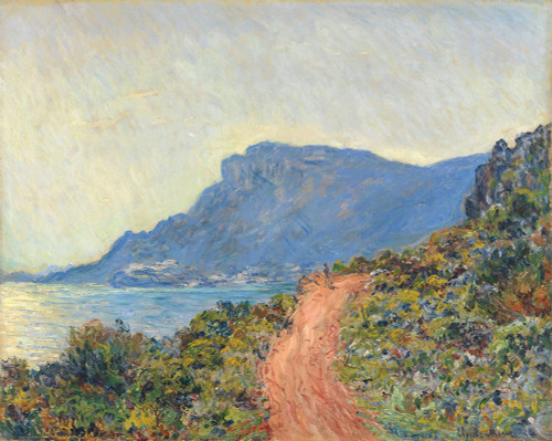 La Corniche Near Monaco by Claude Monet Poster Print - Claude Monet - Item # VARPDXQCL1181