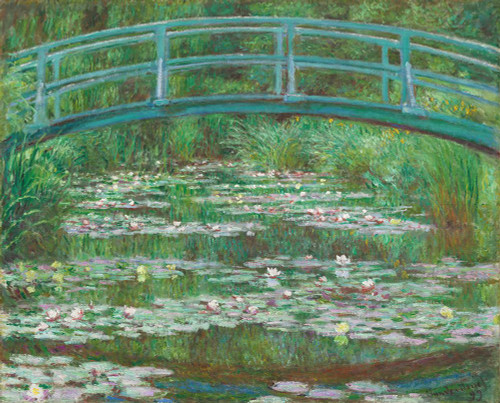The Japanese Footbridge - Claude Monet Poster Print - Claude Monet - Item # VARPDXQCL1169