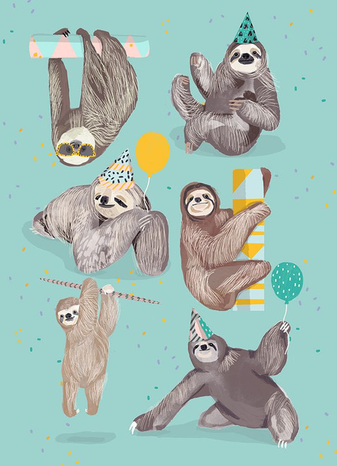 Sloth Poster Print - Hanna Melin