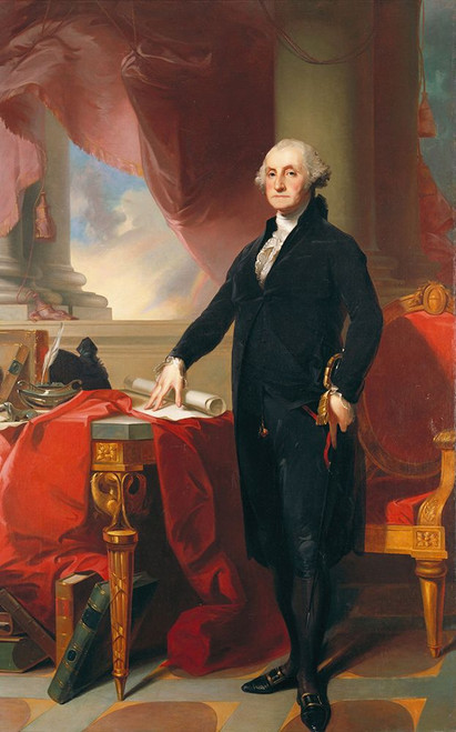 Portrait of George Washington by Thomas Sully Poster Print - Thomas Sully - Item # VARPDXQCL1073