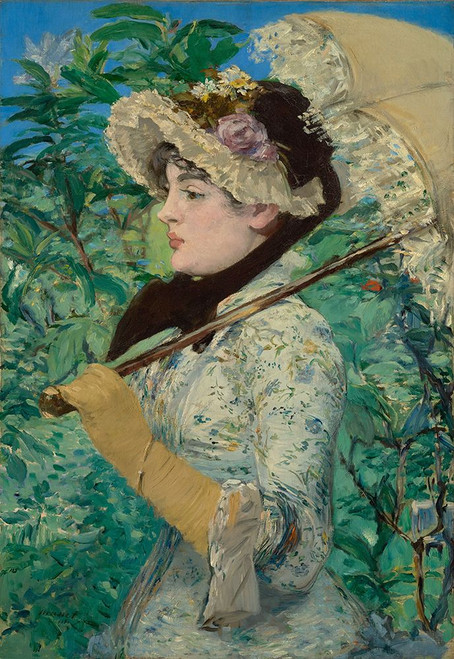 Jeanne - Spring Poster Print - Edouard Manet - Item # VARPDXQCL1050