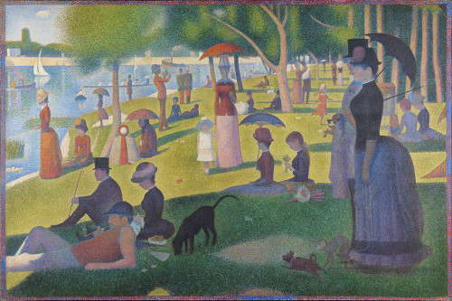 A Sunday on La Grande Jatte by Georges Seurat Poster Print - Georges Seurat