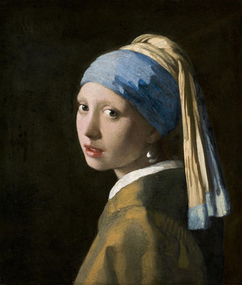 Girl with a Pearl Earring by Johannes Vermeer Poster Print - Johannes Vermeer