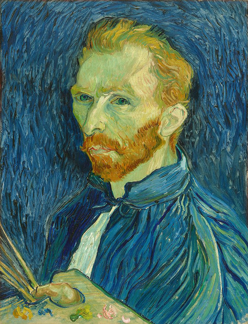 Self-Portrait - Vincent van Gogh Poster Print - Gogh Vincent Van