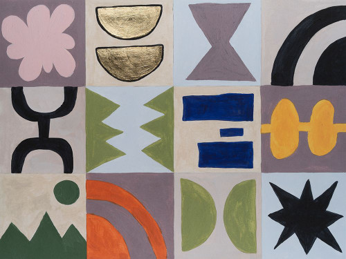 Bohemian Shapes II Poster Print - Michael Willett - Item # VARPDX208980FNE