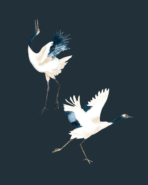 Cranes on Indigo II Poster Print - Naomi McCavitt - Item # VARPDX210466FN