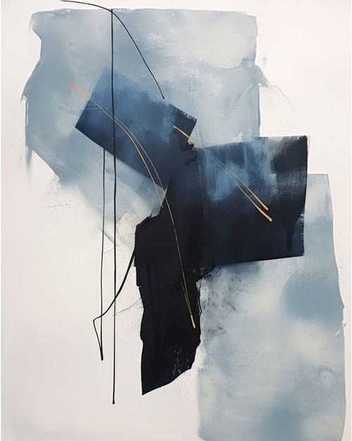 Blue Cascade II Poster Print - Irena Orlov - Item # VARPDXOR734A