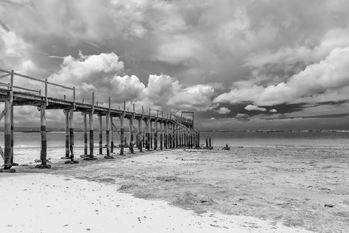 Zanzibar Boardwalk Poster Print - Richard Silver