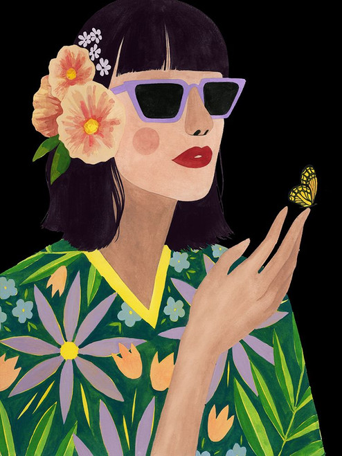 Midnight Butterfly Kiss II Poster Print - Grace Popp - Item # VARPDX210954FN