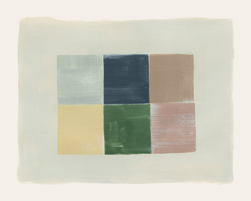 Sunny Patchwork I Poster Print - Grace Popp