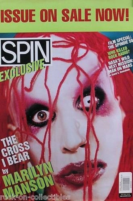 Marilyn Manson Spin Magazine Poster | Posterazzi