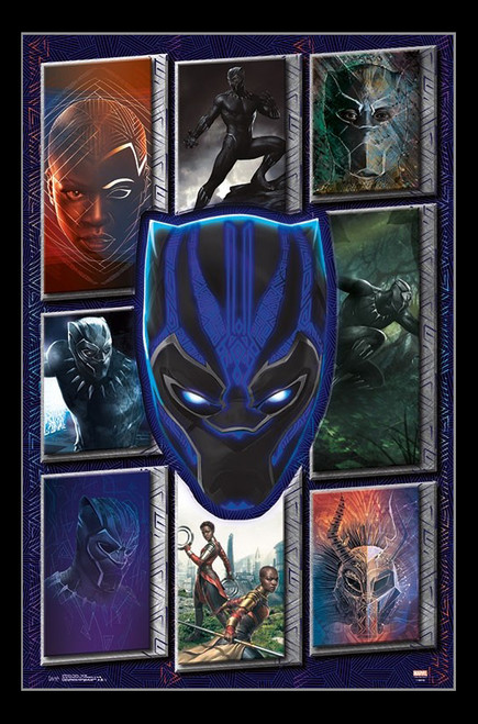 Black Panther - Collage Poster Print - Item # VARTIARP16059