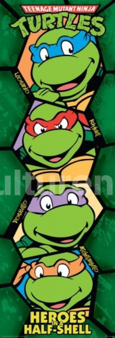 Teenage Mutant Ninja Turtles Retro Poster Poster Print - Item # VARIMPSP0206