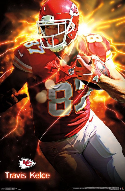Kansas City Chiefs - Travis Kelce 16 Poster Print - Item # VARTIARP15019