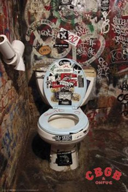 Cbgb's - Bathroom Poster Poster Print - Item # VARIMPSX0111R