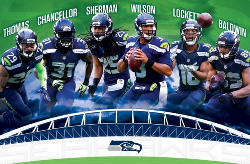 Seattle Seahawks - Team 16 Poster Print - Item # VARTIARP14978