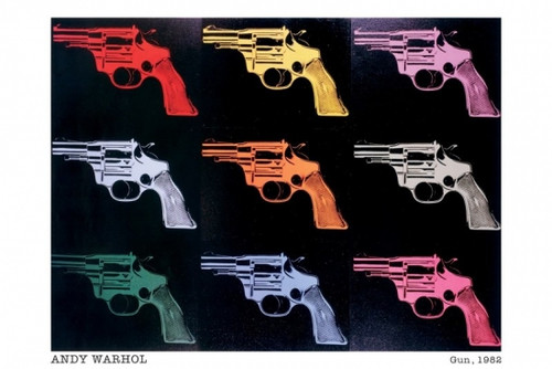 Andy Warhol Guns Gun 1982 Poster Poster Print - Item # VARXPS1191