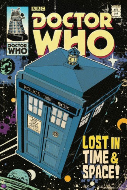 Doctor Who - Tardis Comic Poster Poster Print - Item # VARPYRST5605