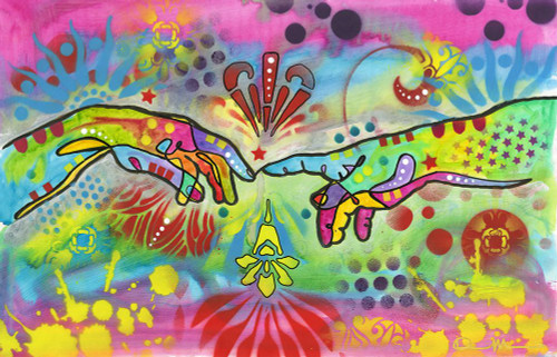 The Creation of Adam Poster Print - Dean Russo (24 x 15)