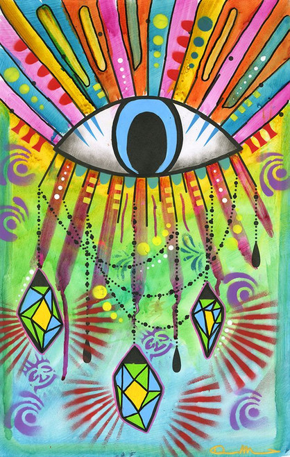 Cosmic Balance 7 Poster Print - Dean Russo (15 x 24)