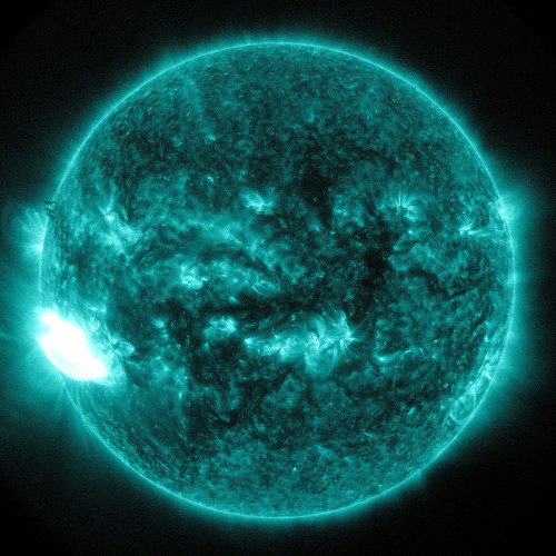 NASAs SDO Observes an X-class Solar Flare Poster Print - NASA (12 x 12)