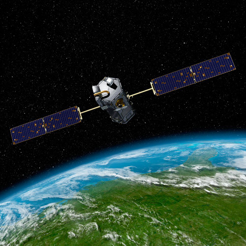 Artist Concept of the Orbiting Carbon Observatory Poster Print - NASA (24 x 24)