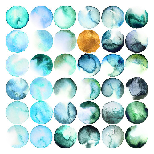 Dab II Poster Print - Tina Lavoie (12 x 12)