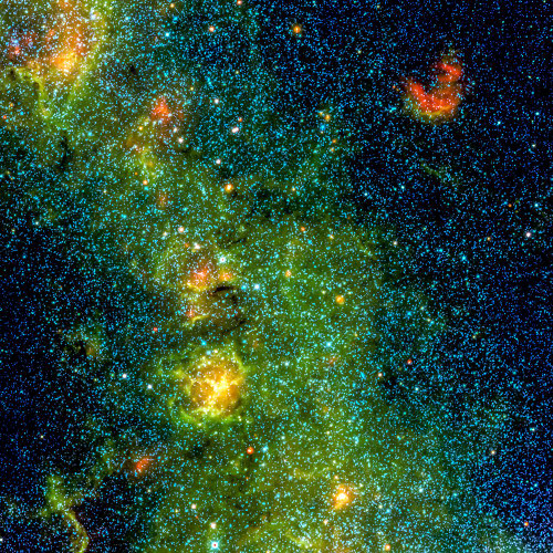 The Trifid Nebula Poster Print - NASA (12 x 12)