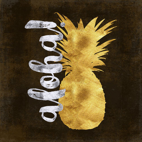 Aloha Silver And Gold II Poster Print - Tina Lavoie (24 x 24)