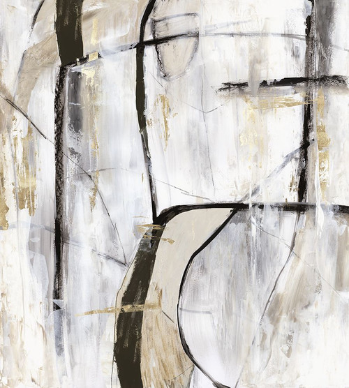 Black Stroke I Poster Print - Studio PI (24 x 27)