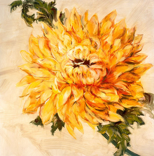 Hot Blooms II Poster Print - Marysia Burr (12 x 12)