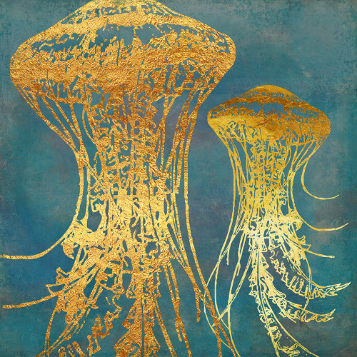 Deep Sea Life Iv Poster Print - Tina Lavoie (24 x 24)