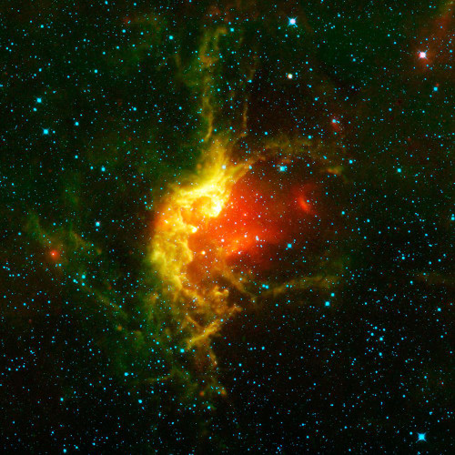 Open Star Cluster NGC 7380 Poster Print - NASA (12 x 12)