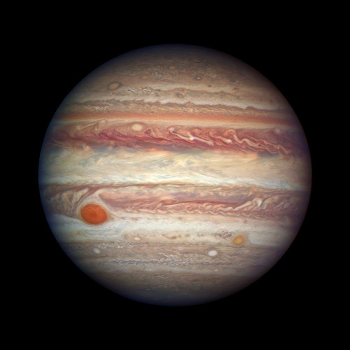 Hubble Close-up of Jupiter Poster Print - NASA (12 x 12)