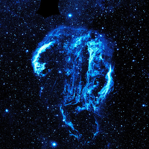 Indigo Nebula Poster Print - NASA (12 x 12)