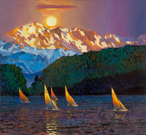 Rugged Coast #10 Poster Print - Max Hayslette (13 x 12)