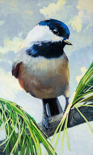 black-Capped Chickadee Poster Print - Max Hayslette (22 x 36)