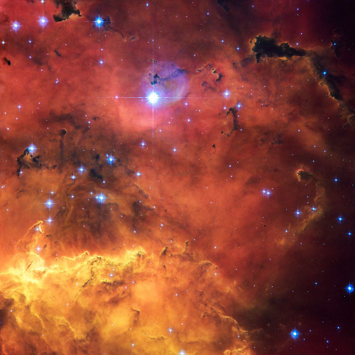 Hubble image of the Cosmos Poster Print - NASA (24 x 24)