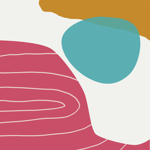 Minimalist Playful 6 Poster Print - Epiphany Urban (12 x 12)