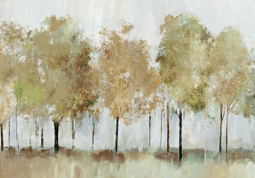 Sunny Forest Trees Poster Print - Allison Pearce (24 x 17)