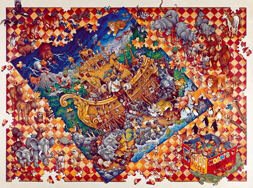 Noahs Puzzlement Poster Print - Bill Bell (24 x 18)