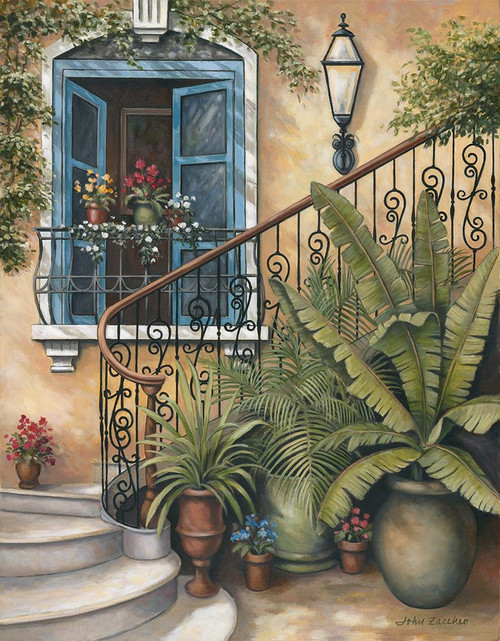 Stairway To The Sky Poster Print - John Zaccheo (24 x 31)